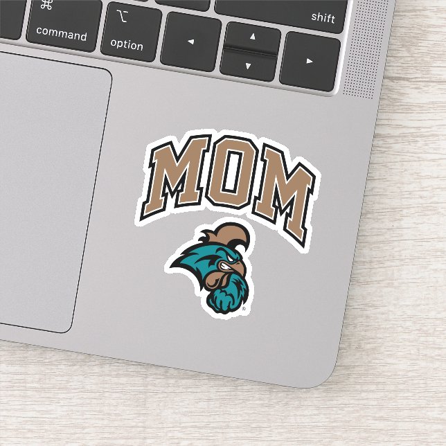 Coastal Carolina Mom Sticker (Detail)