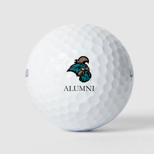 Coastal Carolina University Alumni Golf Balls