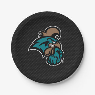 Coastal Carolina University Carbon Fiber Paper Plates