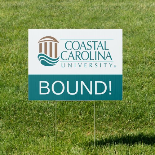 Coastal Carolina University  College Bound Sign
