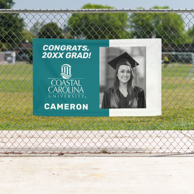 Coastal Carolina University | Congrats Graduate Ba Banner (Insitu)