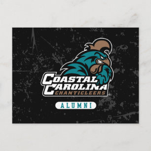 Coastal Carolina University Distressed Alumni Invitation Postcard
