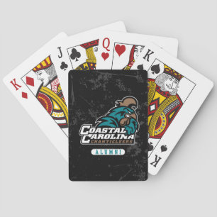 Coastal Carolina University Distressed Alumni Poker Cards