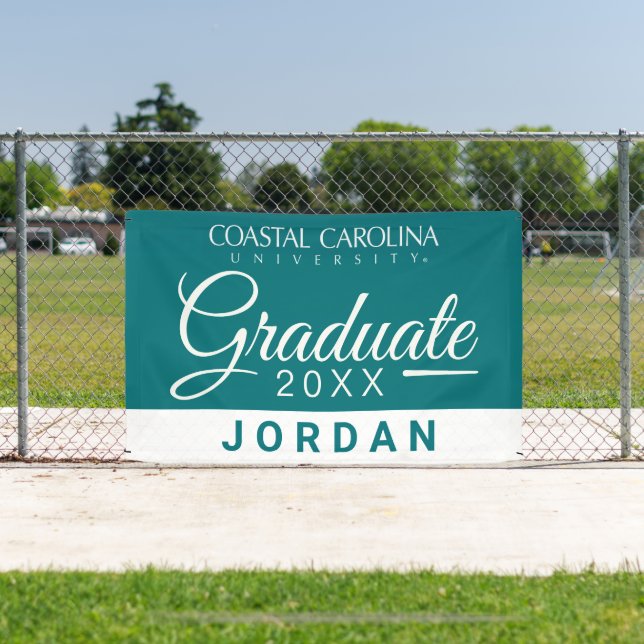 Coastal Carolina University | Graduation Banner (Insitu)