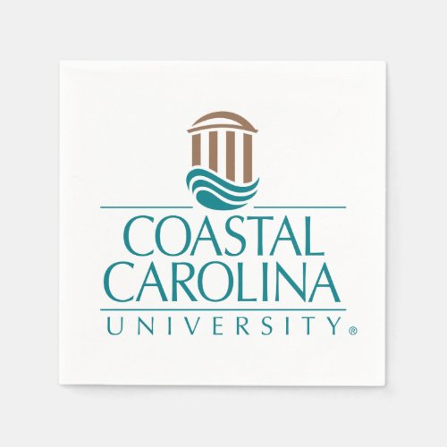 Coastal Carolina University Logo Napkins