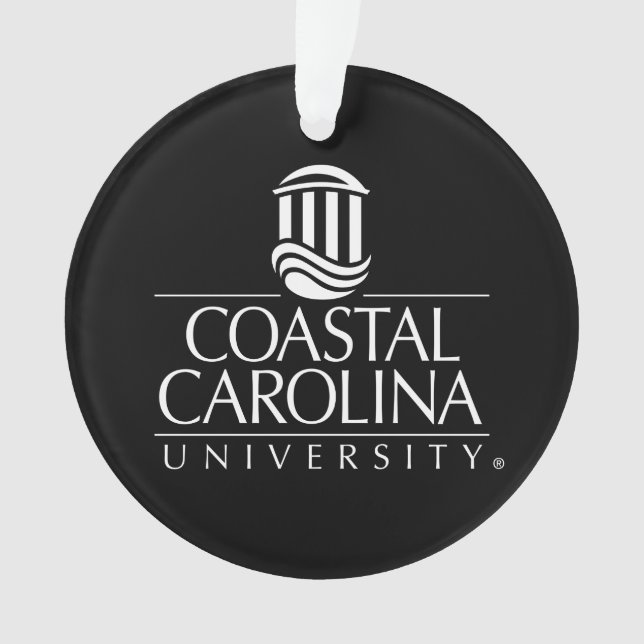 Coastal Carolina University Logo Ornament (Front)