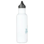Coastal Carolina University Logo Stainless Steel Water Bottle (Left)