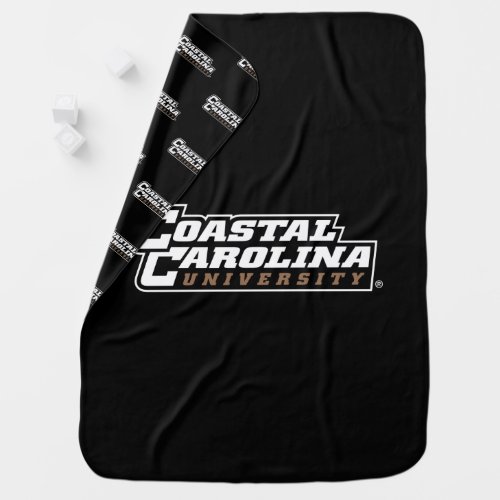 Coastal Carolina University Wordmark Baby Blanket