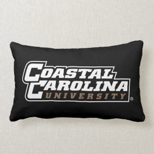 Coastal Carolina University Wordmark Lumbar Pillow