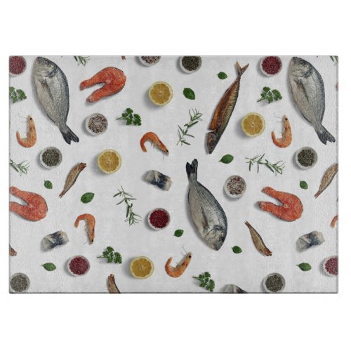 Coastal Catch Cutting Board