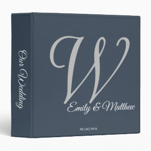 Coastal Charm⎢ Elegant Wedding Binder