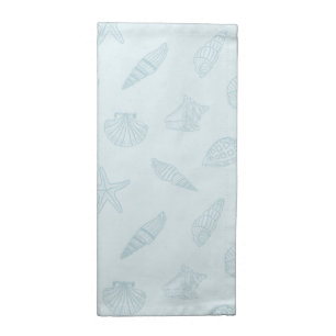 Coastal Charm Seafoam Blue Cloth Napkin