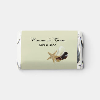 Coastal Chic Beach Wedding Mini Candy Bar Favors