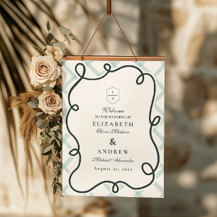 Coastal Chic Wedding Foam Board