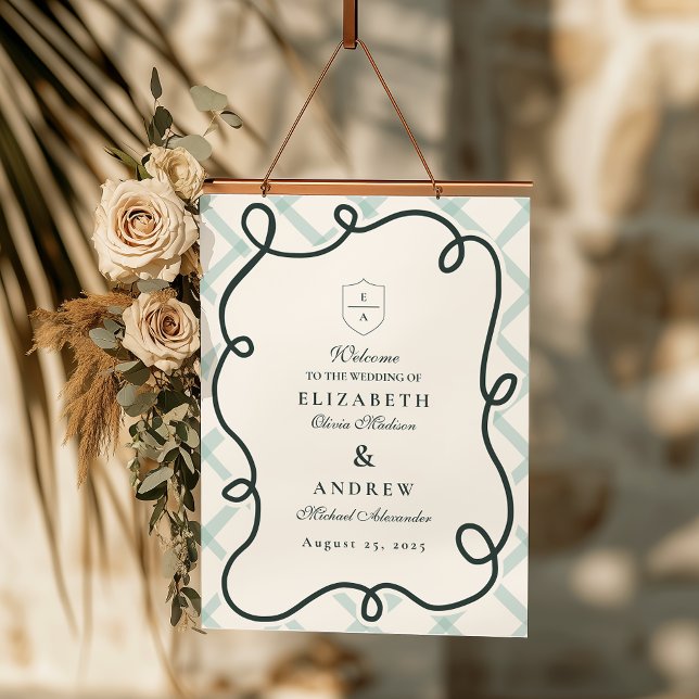 Coastal Chic Wedding Foam Board (Creator Uploaded)