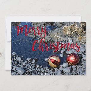Coastal Christmas Holiday Card