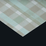 Coastal Christmas Plaid Pattern#2 ID1009 Tissue Paper<br><div class="desc">Capture the serene beauty of the coast with this charming tartan pattern in soothing shades of teal, white, and beige. The soft color palette adds a fun and beachy feeling to this tissue paper design, perfect for bringing a touch of coastal elegance to your holiday. Whether you’re creating unique home...</div>