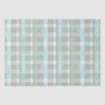 Coastal Christmas Plaid Pattern#2 ID1009 Tissue Paper<br><div class="desc">Capture the serene beauty of the coast with this charming tartan pattern in soothing shades of teal, white, and beige. The soft color palette adds a fun and beachy feeling to this tissue paper design, perfect for bringing a touch of coastal elegance to your holiday. Whether you’re creating unique home...</div>
