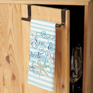 Low Country Linen - Islamorada Dishtowel - Beach Theme Kitchen