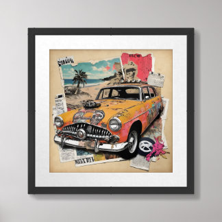 Coastal Classic Drive Framed Art