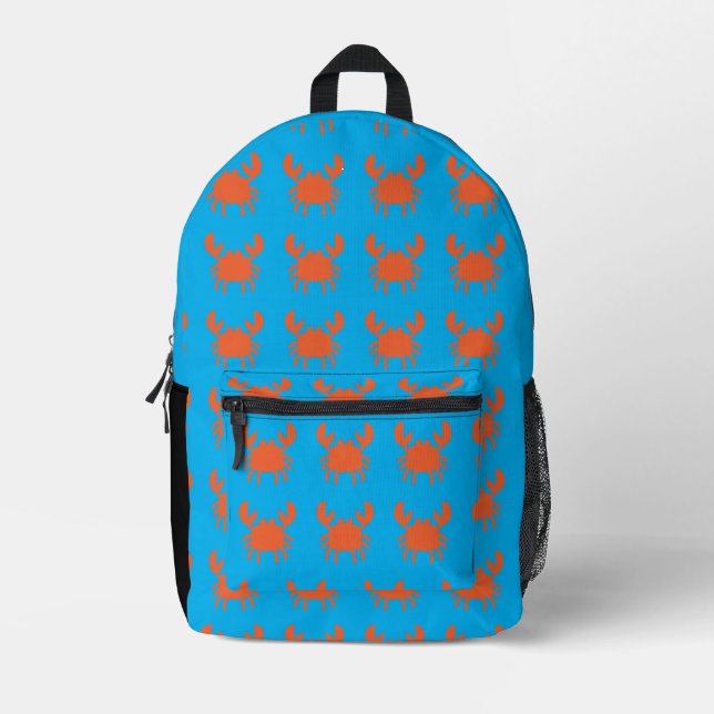 Coastal Claw Printed Backpack (Front)