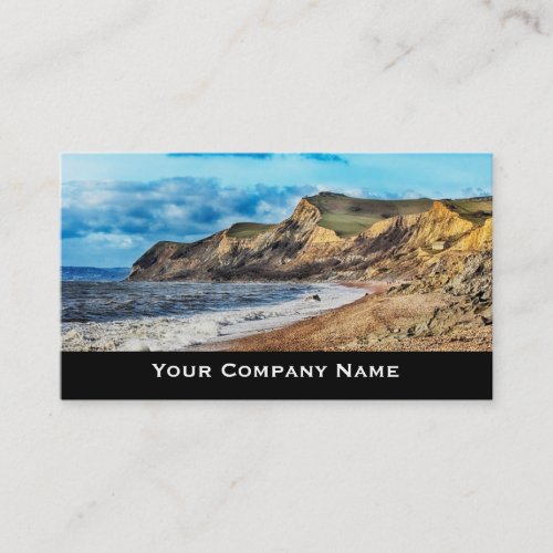 Coastal Cliffs Landscape Business Cards