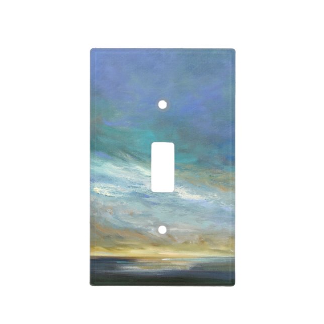 Coastal Clouds Light Switch Cover (Front)
