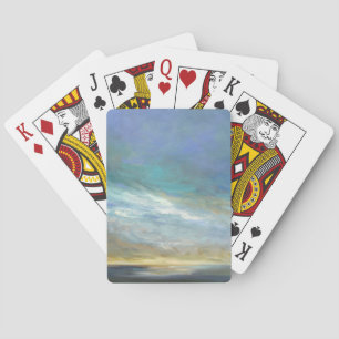 Coastal Clouds Poker Cards