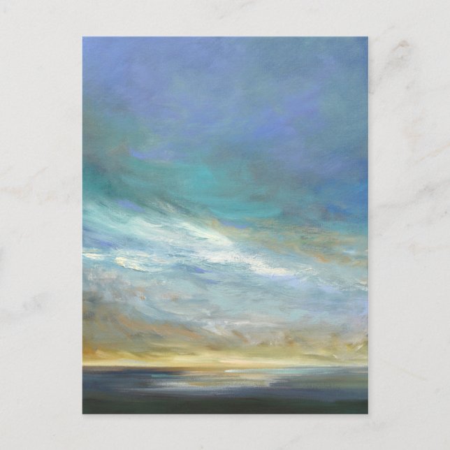 Coastal Clouds Postcard (Front)