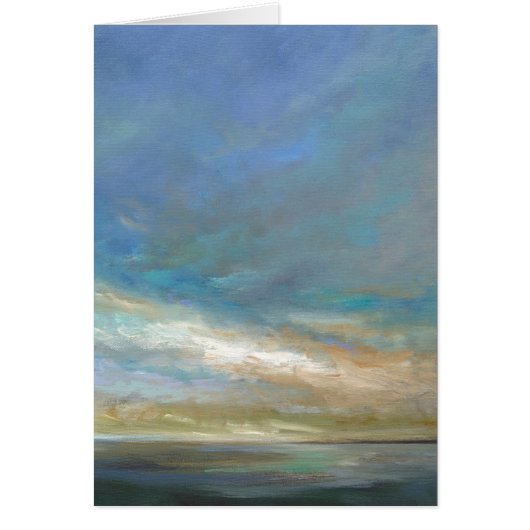 Coastal Clouds with Ocean Cards (Front)