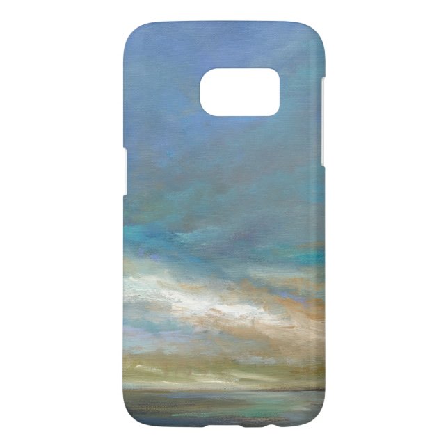 Coastal Clouds with Ocean Case-Mate Samsung Galaxy Case (Back)
