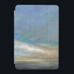 Coastal Clouds with Ocean iPad Mini Cover<br><div class="desc">An amazing coastal painting of that stunning Californian shoreline as depicted by Sheila Finch. This nature inspired landscape takes a touch of the familiar and applies a modern touch in this colorful piece of art brought to you by World Art Group. Light breaking through clouds over a calm ocean that...</div>