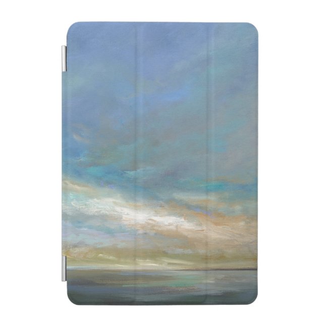Coastal Clouds with Ocean iPad Mini Cover (Front)