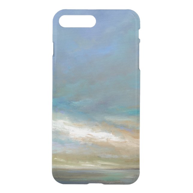 Coastal Clouds with Ocean Uncommon iPhone Case (Back)