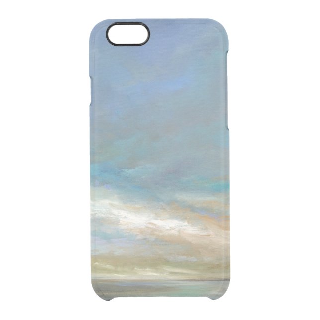 Coastal Clouds with Ocean Uncommon iPhone Case (Back)