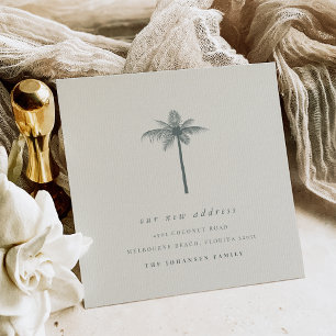 Coastal Coconut Palm Change of Address Moving Announcement