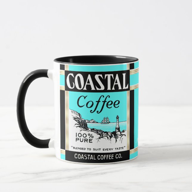 Coastal Coffee Mug (Left)