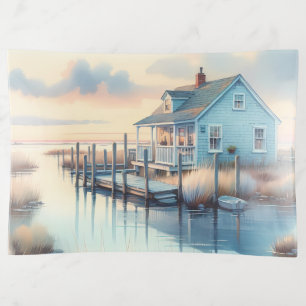 Coastal Cottage at Sunrise Marsh Trinket Tray