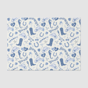 Coastal Cowgirl Bach Club Fun Pattern Tissue Paper