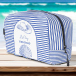 Coastal Cowgirl Bachelorette favor bridesmaid gift Dopp Kit<br><div class="desc">Coastal Cowgirl Bachelorette party favors weekend on a coast personalized bridesmaid gifts personalized makup bag,  bachelorette party favors bridesmaid gifts for bridesmaids,  blue stripe travel bag</div>