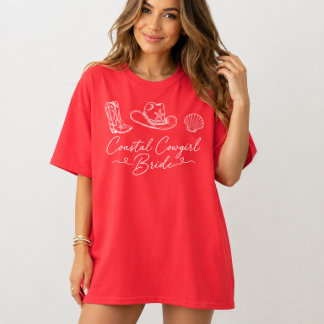 Coastal Cowgirl Bachelorette  T-Shirt