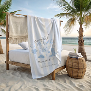 Coastal Cowgirl Beach Club Bachelorette Favors Towel