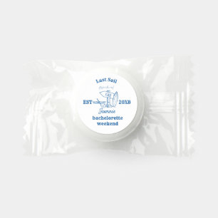 Coastal cowgirl Blue Ocean Bachelorette weekend Life Saver® Mints