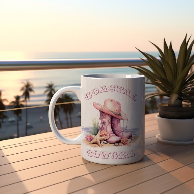 Coastal Cowgirl Coffee Mug (Creator Uploaded)