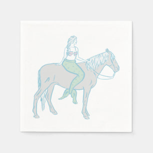 Coastal cowgirl  napkins