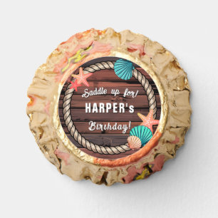 Coastal Cowgirl Saddle Up Birthday  Reese's Peanut Butter Cups