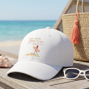 Coastal Cowgirl Sea Sand and bride to be Hat