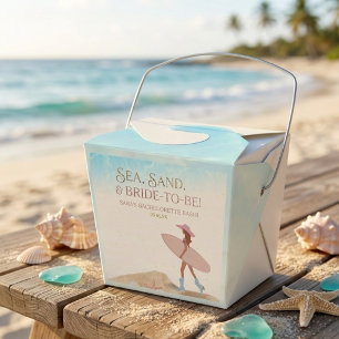 Coastal Cowgirl Sea Sand boots bachelorette party Favor Boxes