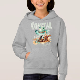 Coastal Cowgirl with Personalize Name Hoodie