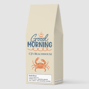 Coastal Crab Good Morning Beachhouse Roasted Coffee